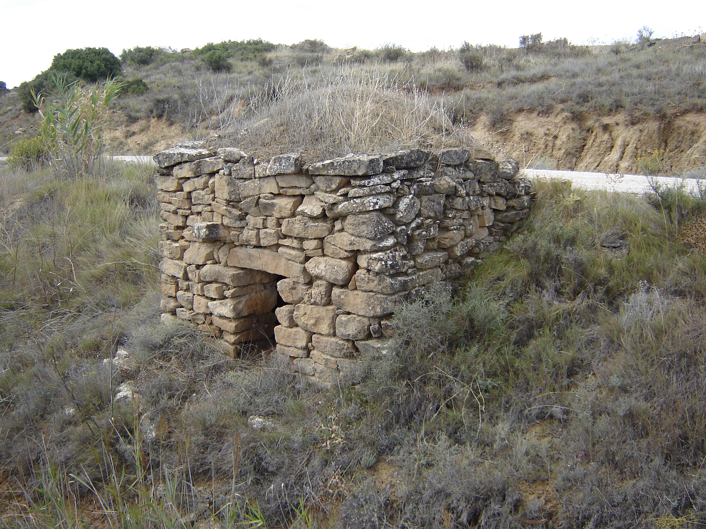 Detalle de la cabaña. (JAV)