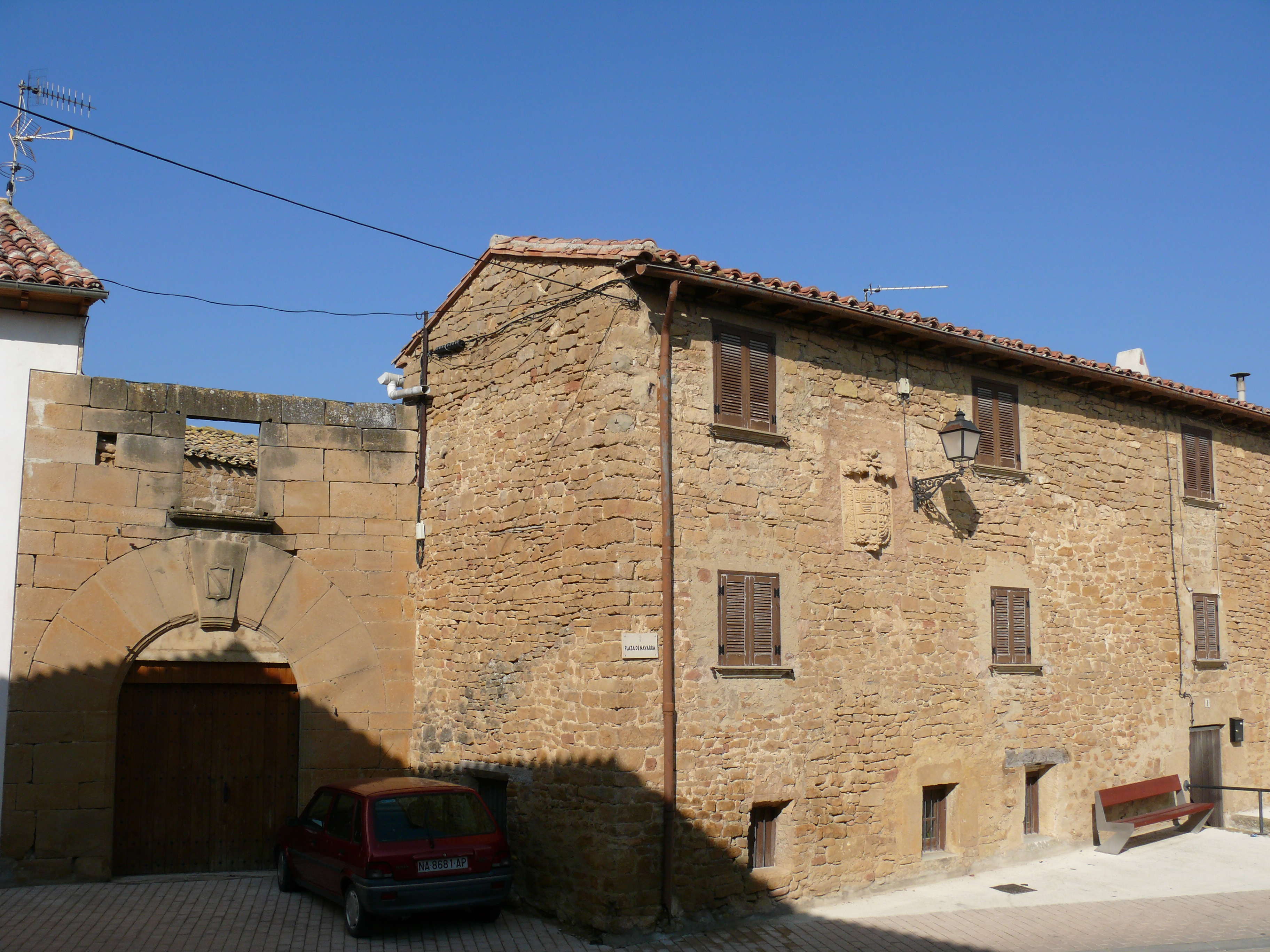 Rincón de la Plaza de Navarra. (JAV)