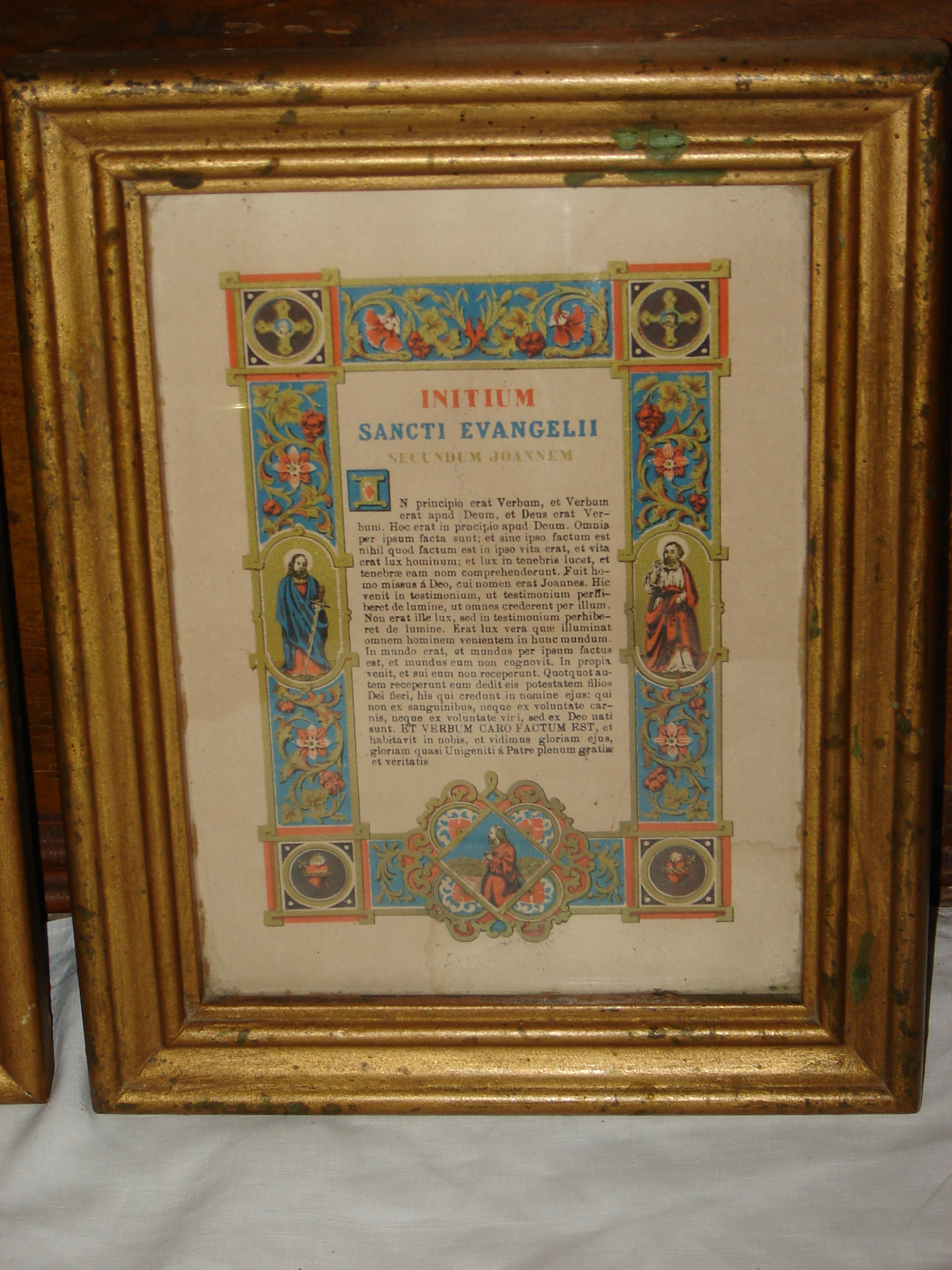 Inicio del Evangelio de San Juan. (JAV)