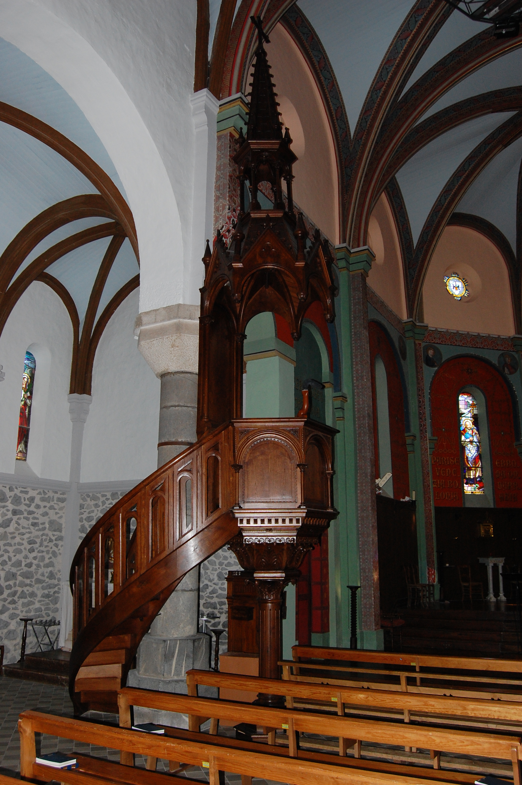 Interior de la iglesia de San Francisco Javier