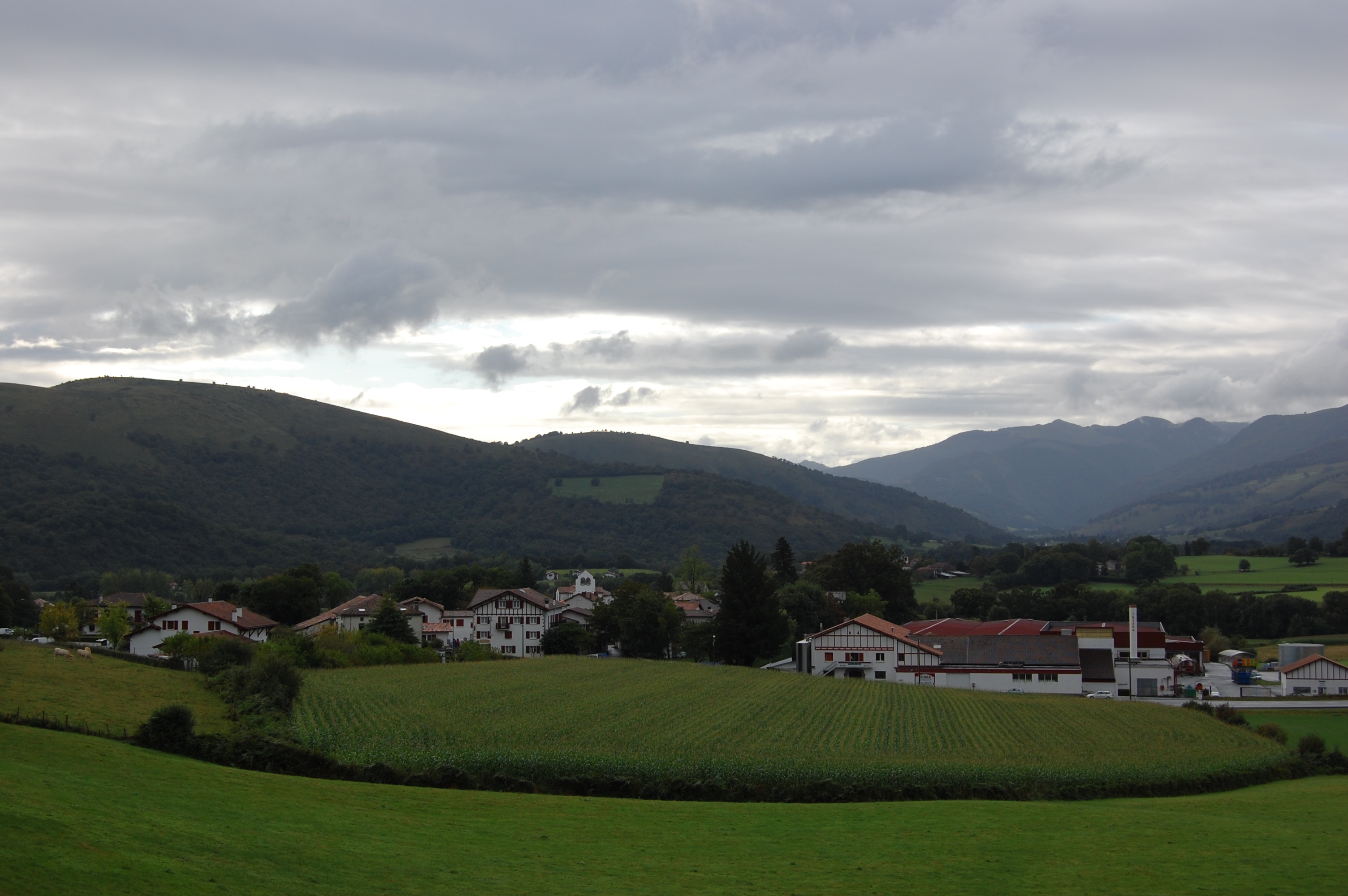 Vista general de Larceveau