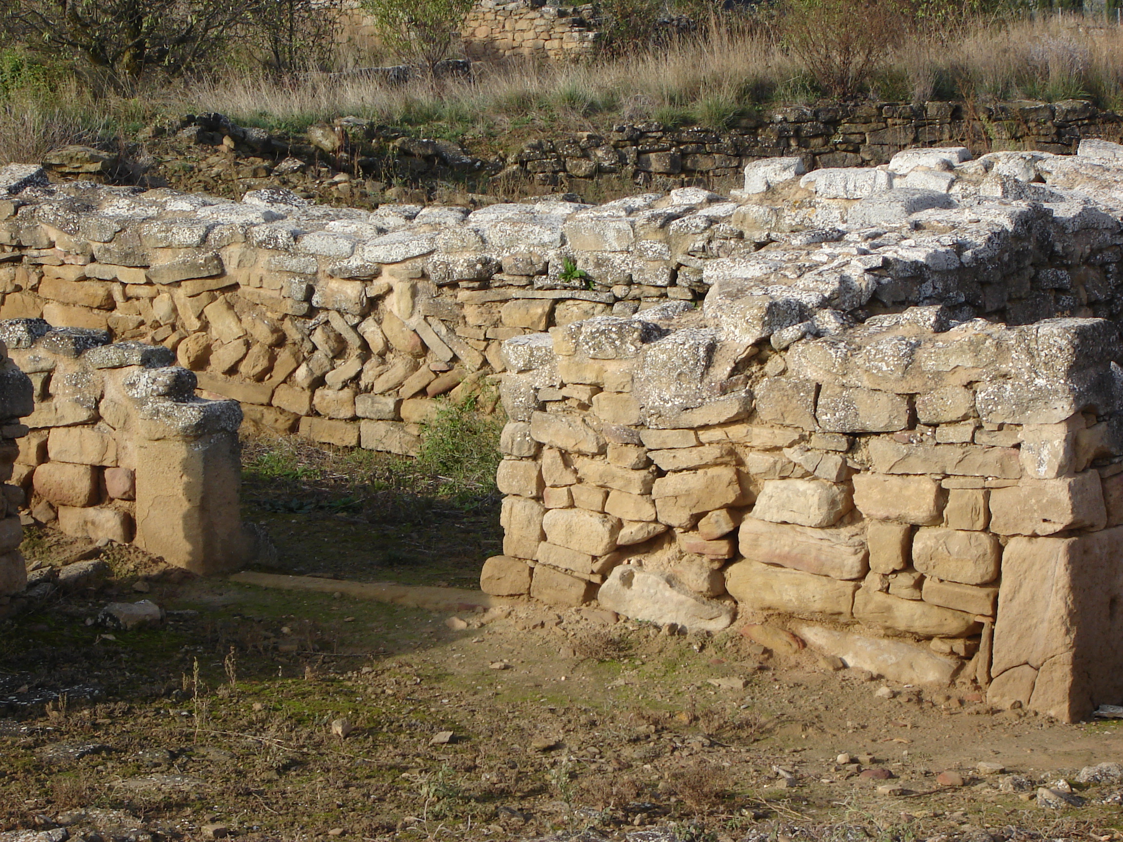 Muros, en los restos medievales. (JAV)