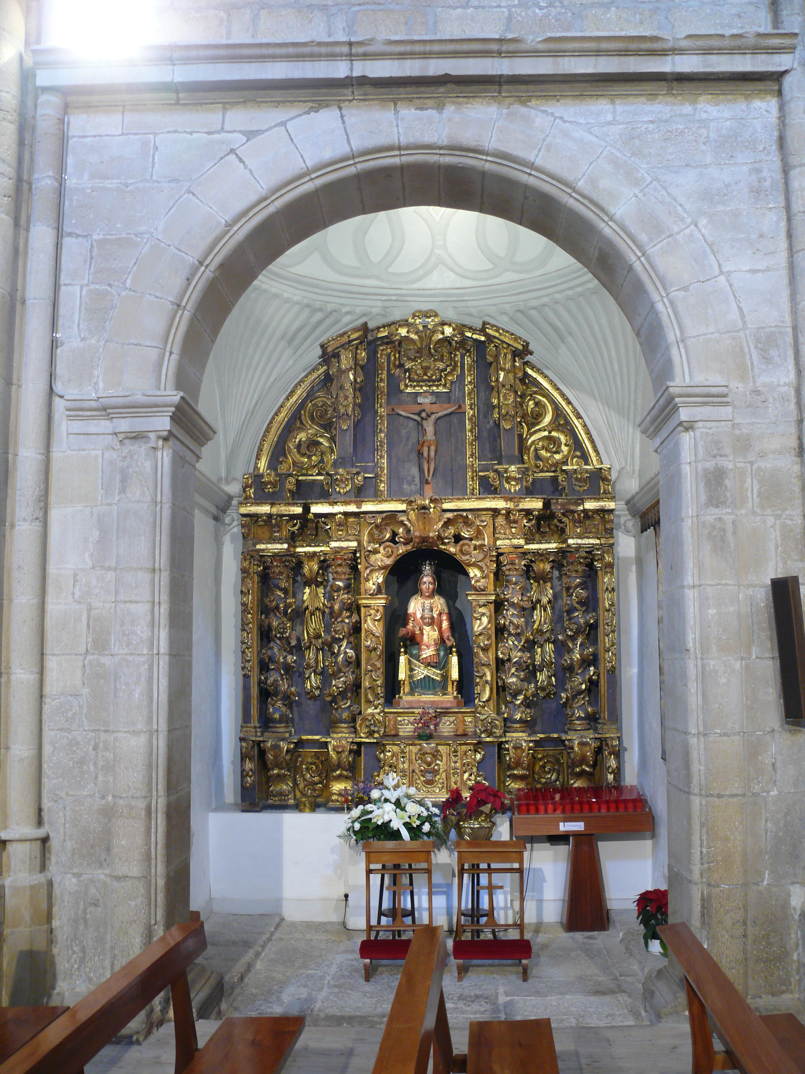 Capilla de la Virgen del Castillo. Imagen titular de la ermita. (JAV)