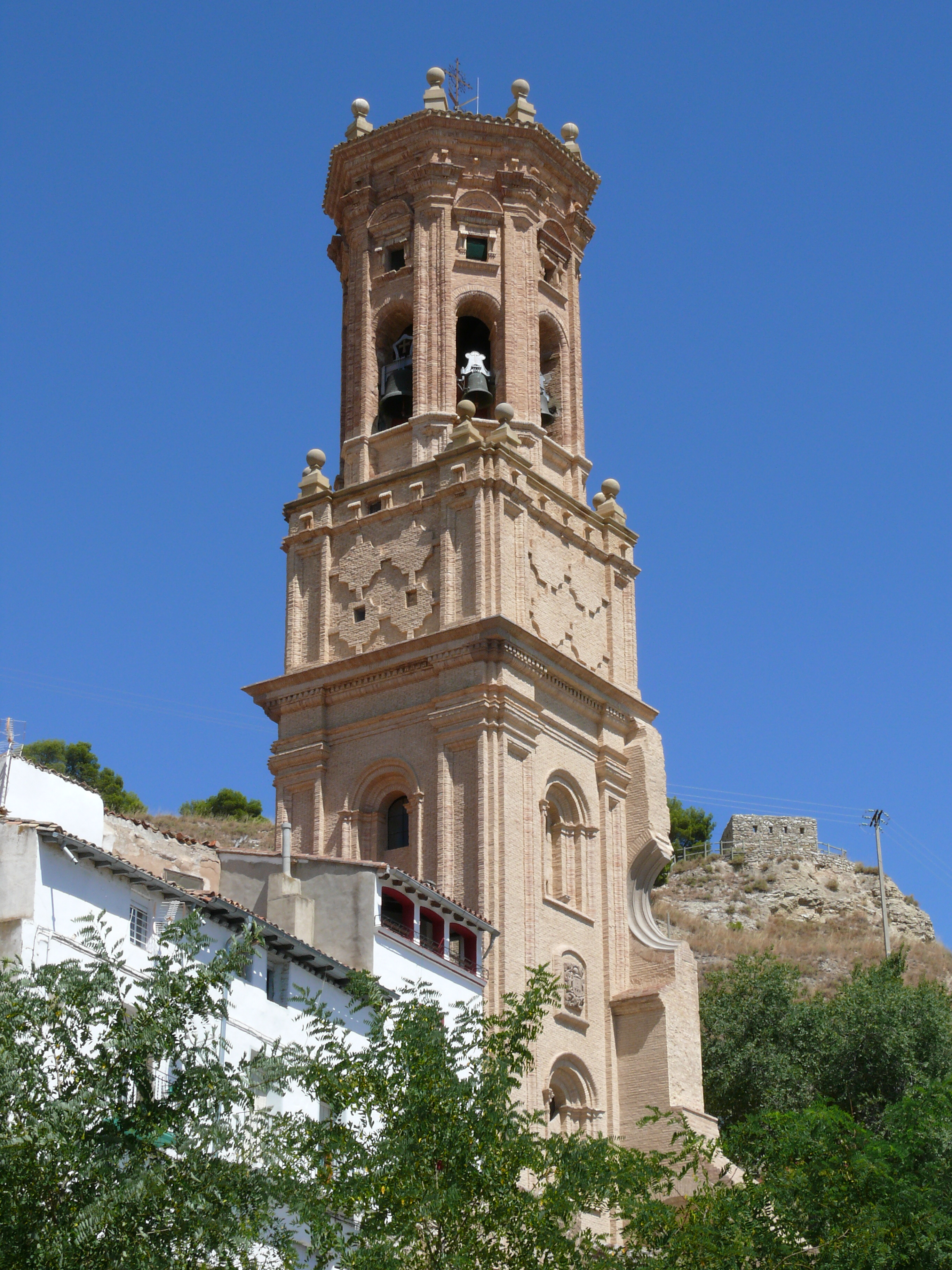 El Campanar. Campanario superviviente de la antigua iglesia de San Juan Evangelista. (JAV)
