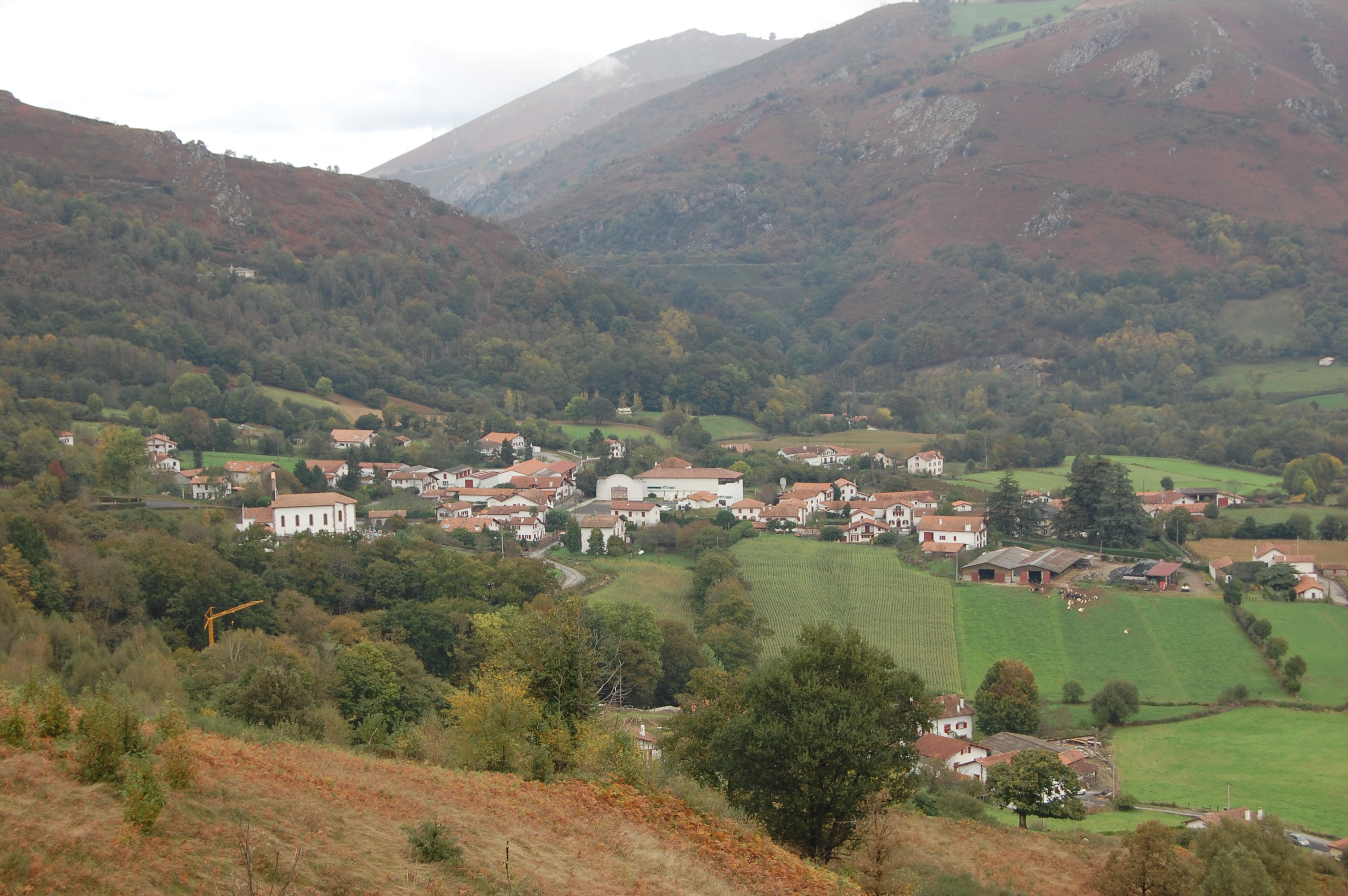 Vista general del pueblo