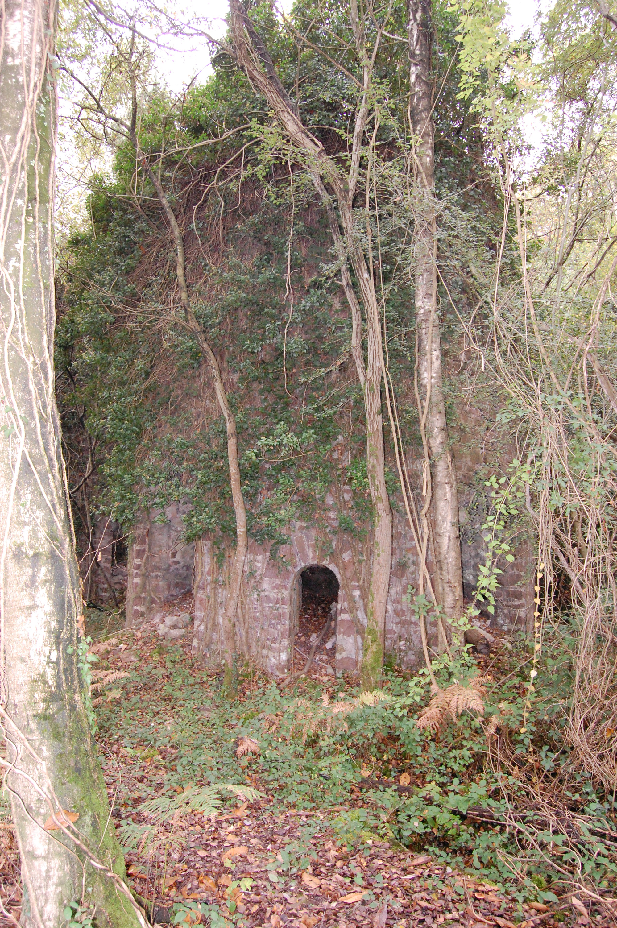 Horno de la explotación del mineral