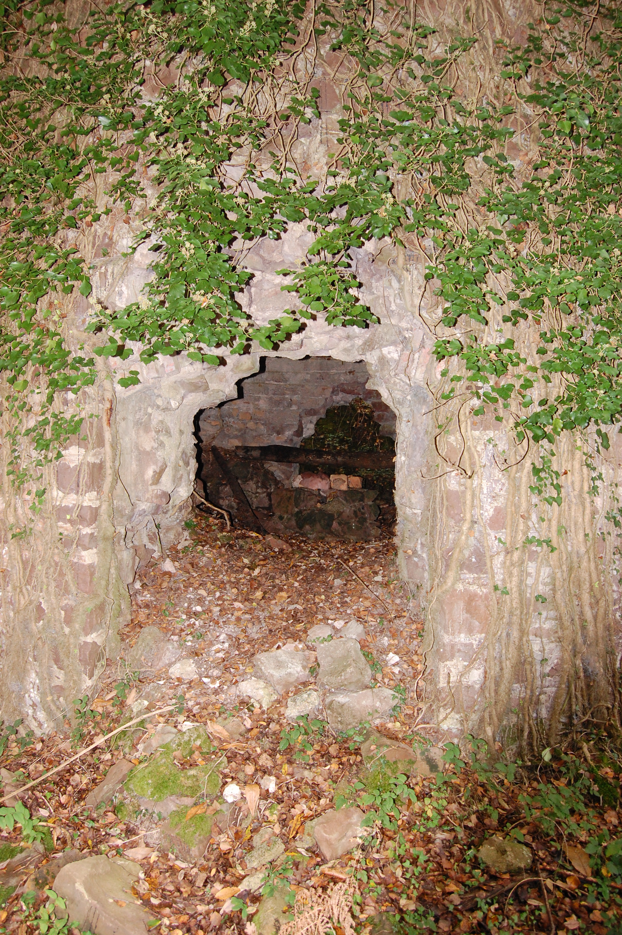 Horno de la explotación del mineral