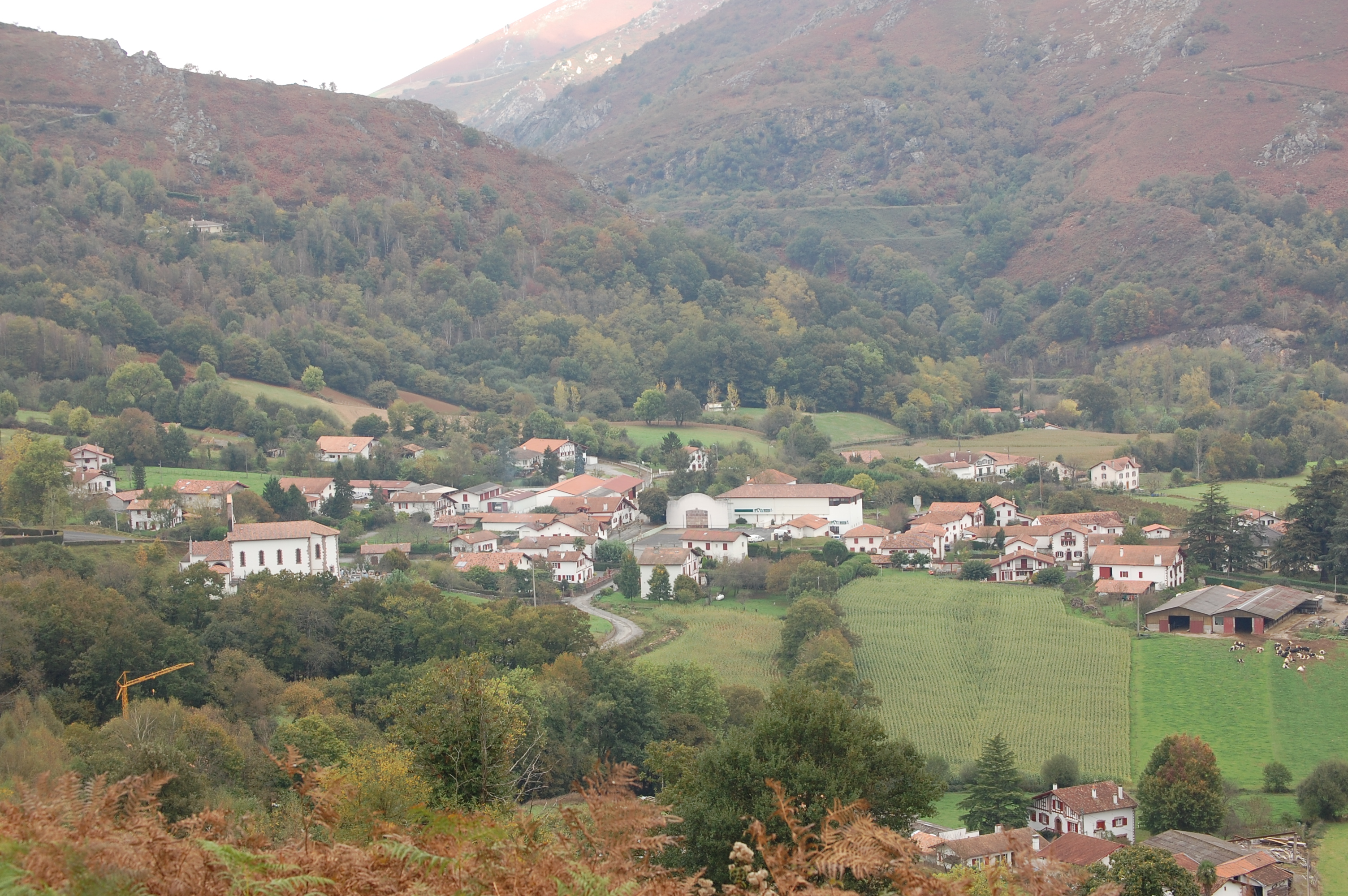 Vista general del pueblo