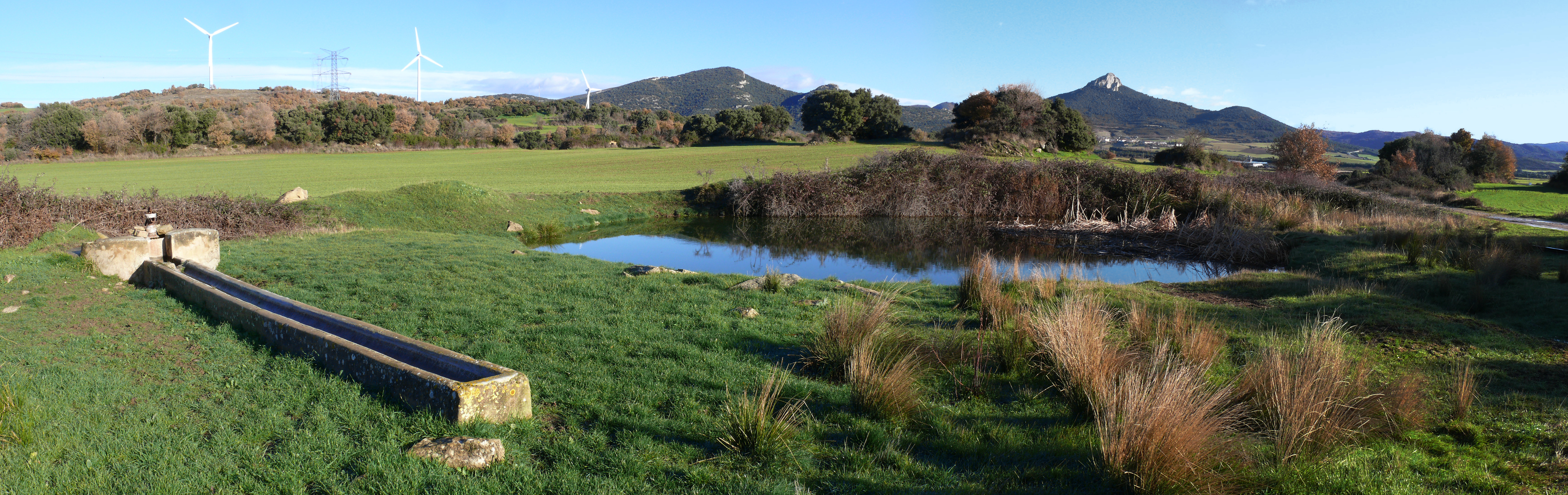 Balsa y bomba de Maricalan, en el término del mismo nombre. (JAV)