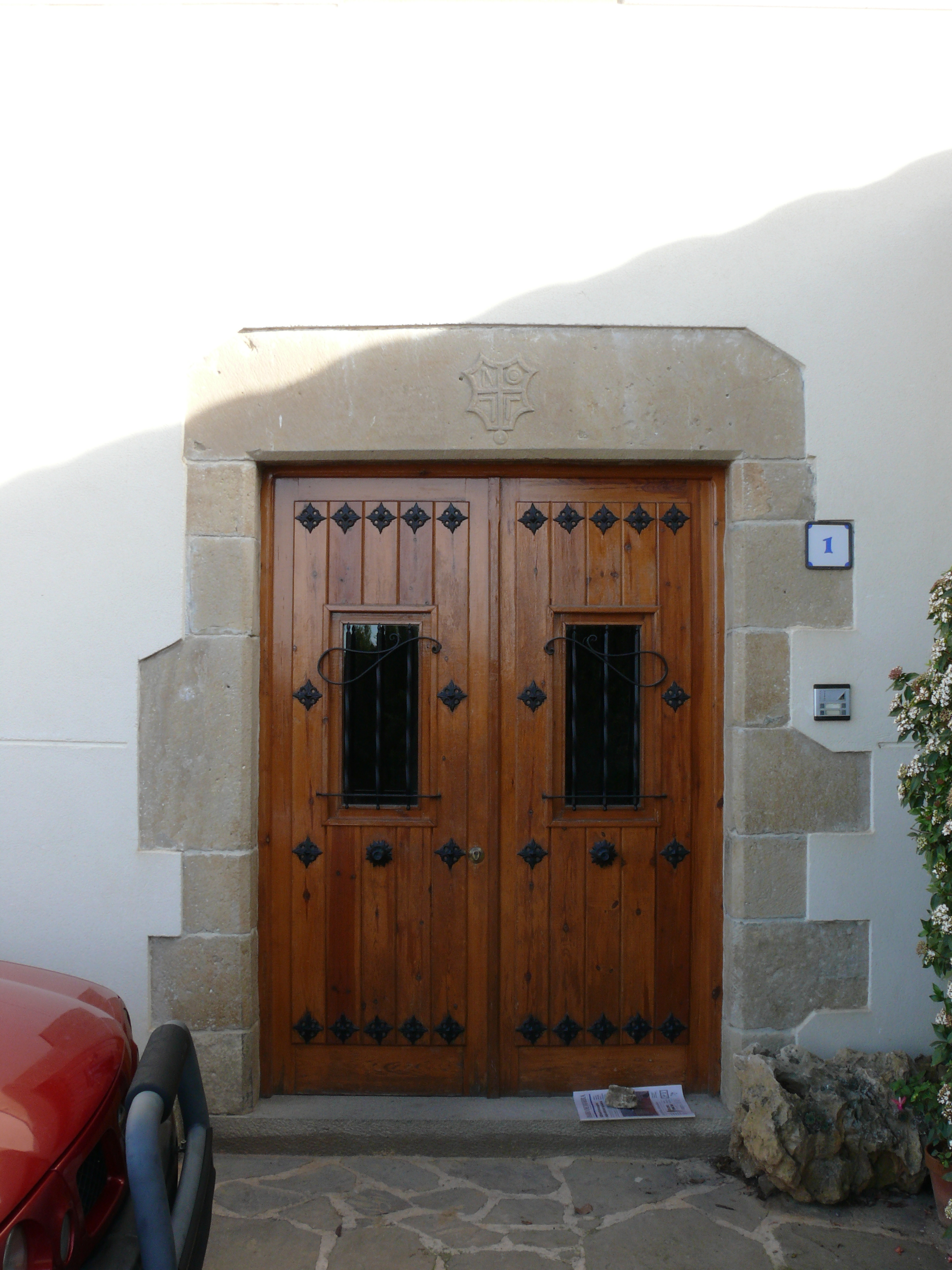 Entrada de la casa. (JAV)