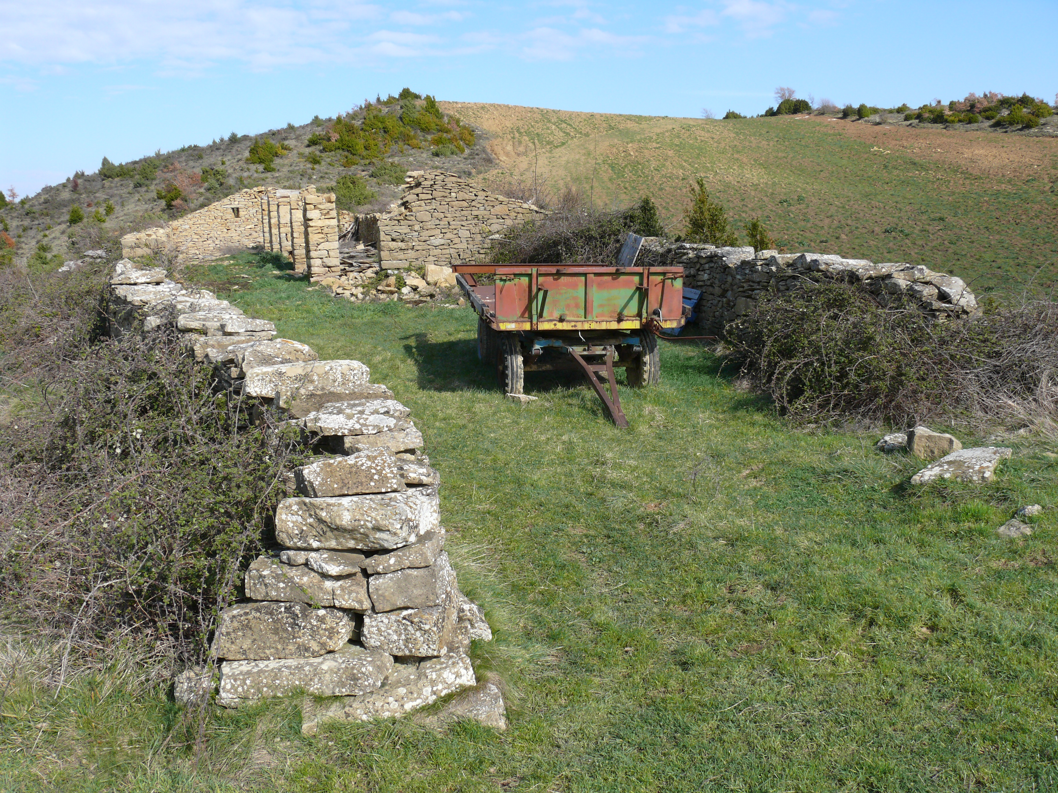 Borda de Santa Ágata. (Imagen JAV)