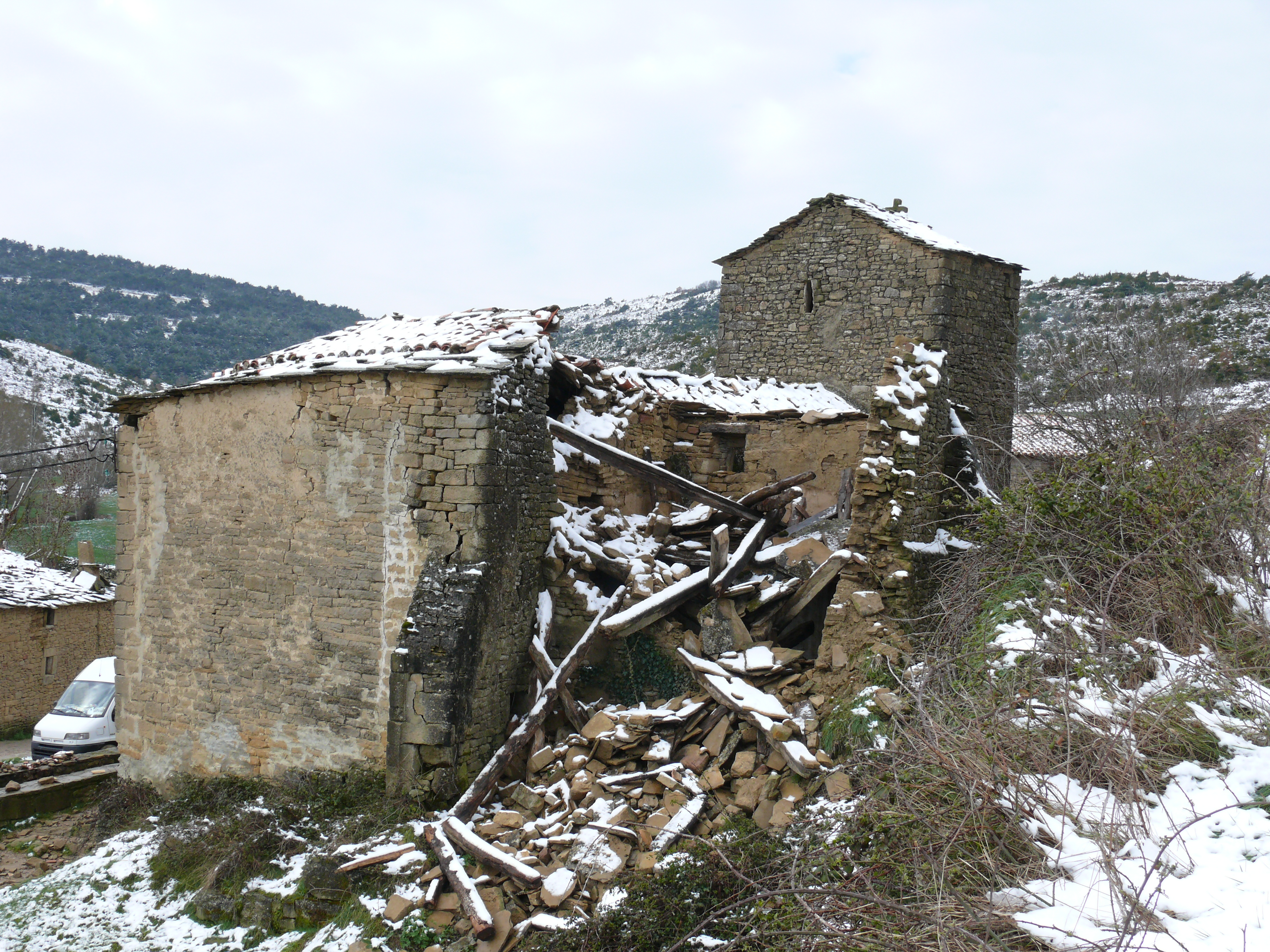 Ruinas de la sacristía. (Imagen JAV)