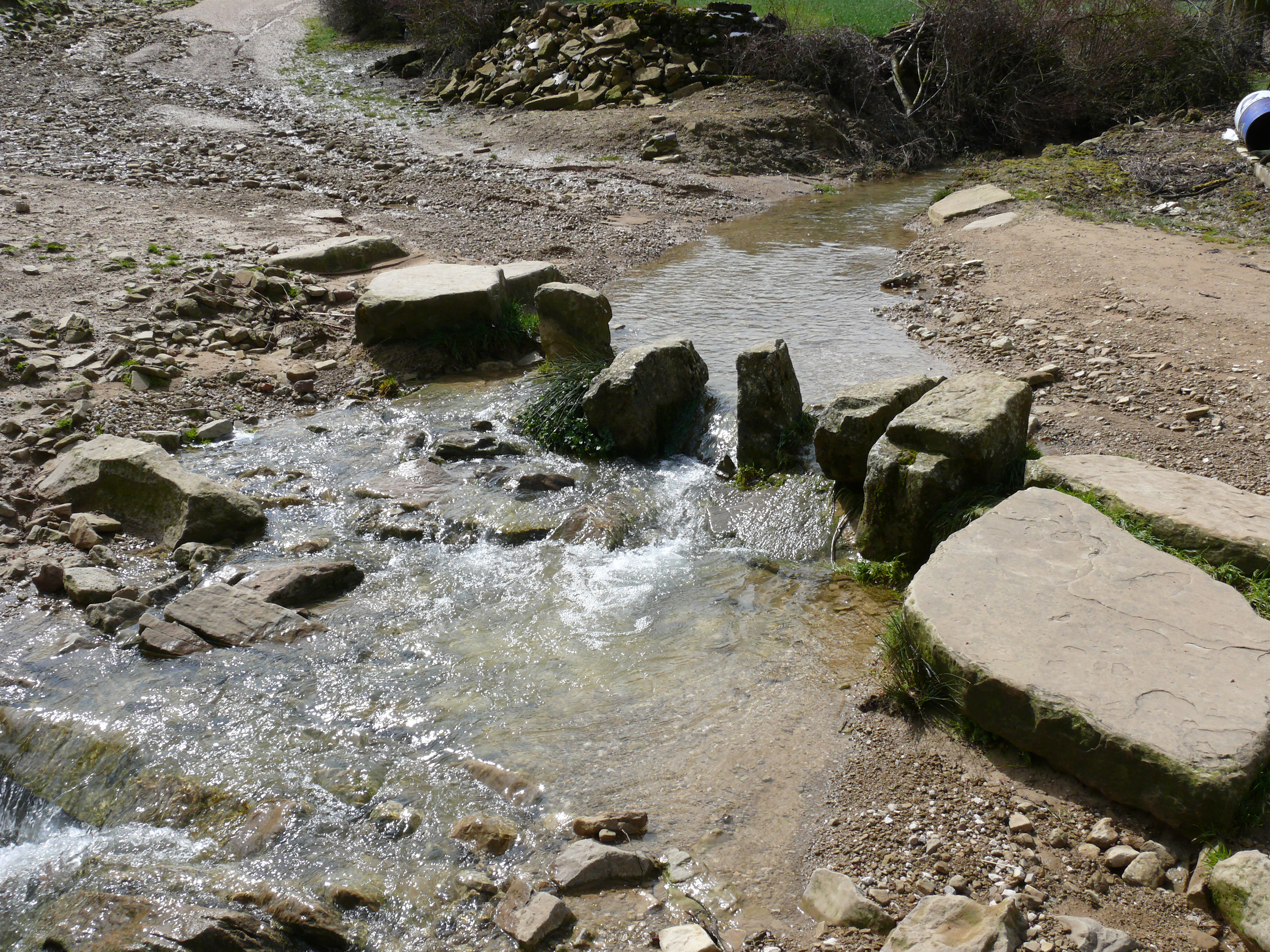 Otra vista del mismo vado. (Imagen JAV)